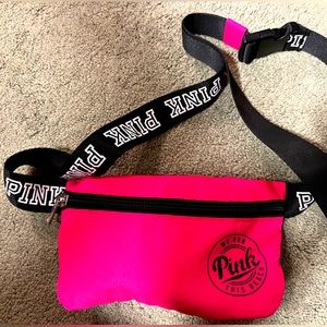 Pink fanny pack
